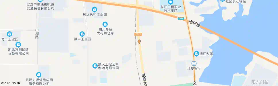武汉武昌大道十字岭_公交站地图_武汉公交_妙搜公交查询2025