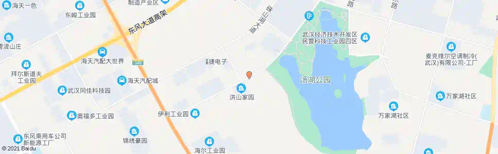 武汉兴华路洪山家园_公交站地图_武汉公交_妙搜公交查询2025
