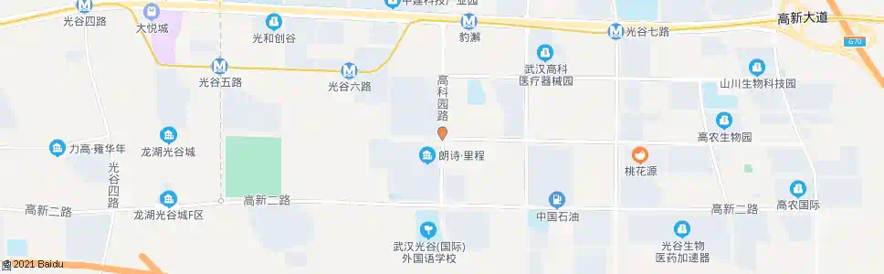 武汉高科园路神墩三路_公交站地图_武汉公交_妙搜公交查询2025