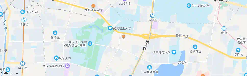 武汉雄楚大道省出版城_公交站地图_武汉公交_妙搜公交查询2025