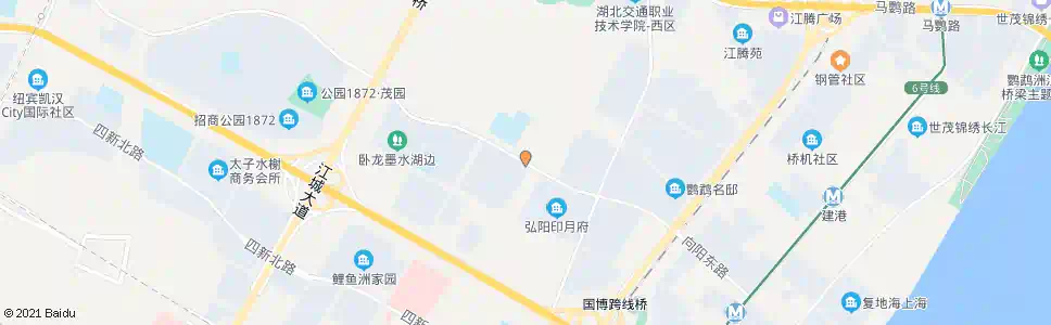 武汉墨水湖南路连通港路_公交站地图_武汉公交_妙搜公交查询2025