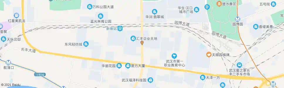 武汉古田二路长风路_公交站地图_武汉公交_妙搜公交查询2025