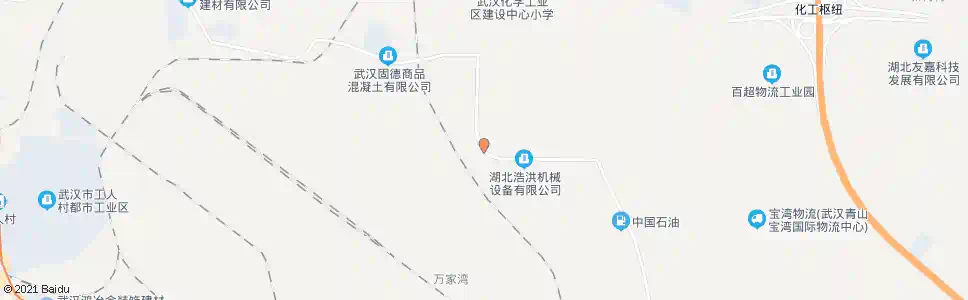 武汉21号公路火官庙_公交站地图_武汉公交_妙搜公交查询2025