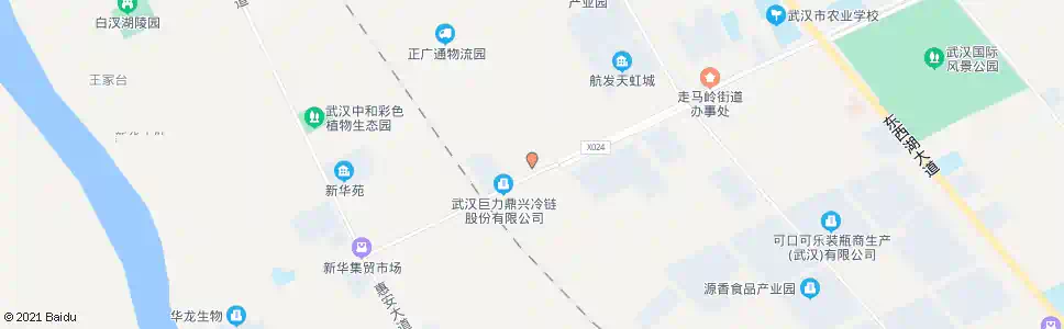 武汉走新路袁刘家台村_公交站地图_武汉公交_妙搜公交查询2025