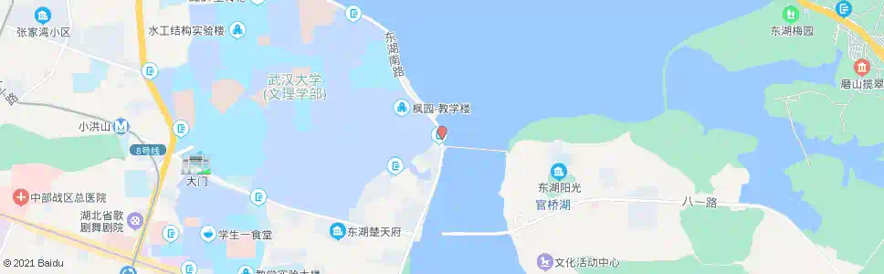 武汉东湖南路风光村_公交站地图_武汉公交_妙搜公交查询2025