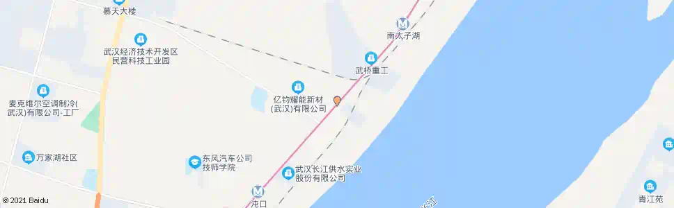 武汉沌阳大道泵站_公交站地图_武汉公交_妙搜公交查询2025