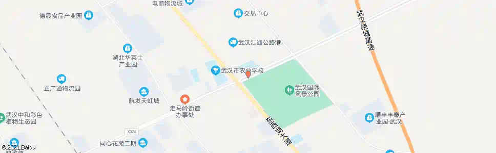 武汉新径路走马岭中学_公交站地图_武汉公交_妙搜公交查询2025