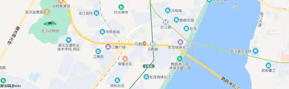 武汉马鹦路鹦鹉大道口_公交站地图_武汉公交_妙搜公交查询2025