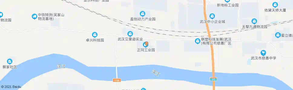 武汉惠安大道正同药业_公交站地图_武汉公交_妙搜公交查询2025