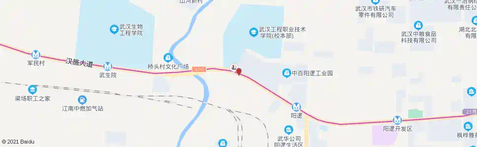 武汉汉施公路界埠_公交站地图_武汉公交_妙搜公交查询2025