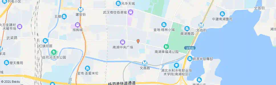 武汉文馨街丁字桥南路_公交站地图_武汉公交_妙搜公交查询2025