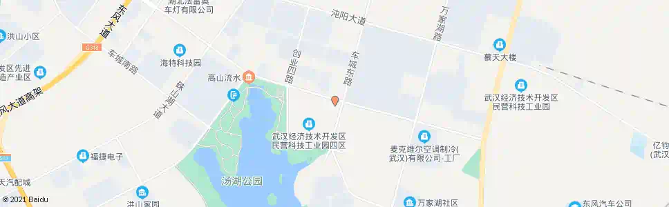 武汉沌口路开发区二中_公交站地图_武汉公交_妙搜公交查询2025