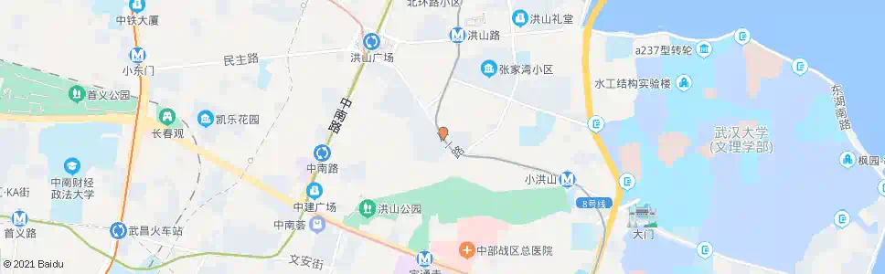 武汉八一路东一路口_公交站地图_武汉公交_妙搜公交查询2025