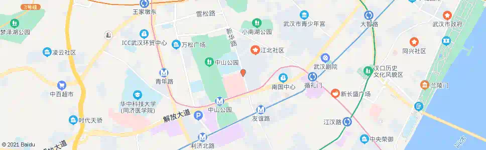 武汉新华路协和医院_公交站地图_武汉公交_妙搜公交查询2025