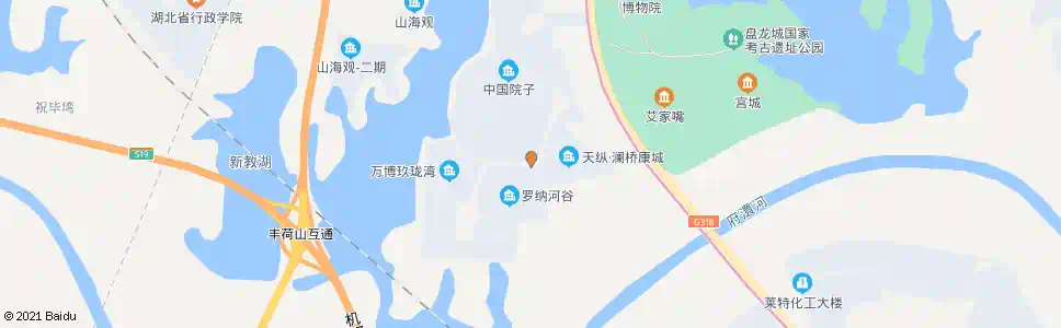 武汉甲宝山路罗纳河谷_公交站地图_武汉公交_妙搜公交查询2025