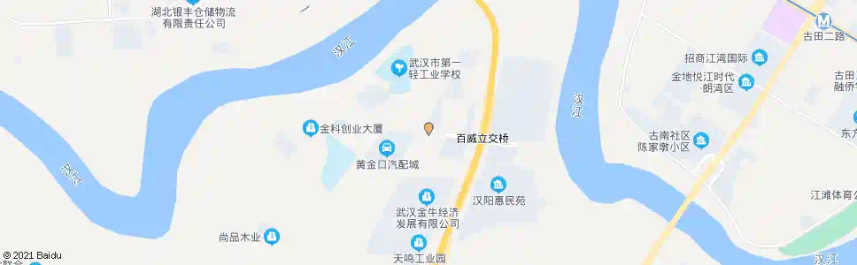武汉什湖大道黄金口村_公交站地图_武汉公交_妙搜公交查询2025