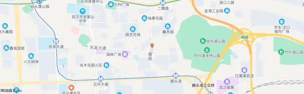 武汉二雅路吴祁路_公交站地图_武汉公交_妙搜公交查询2025