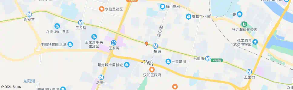 武汉十升路汉阳大道_公交站地图_武汉公交_妙搜公交查询2025