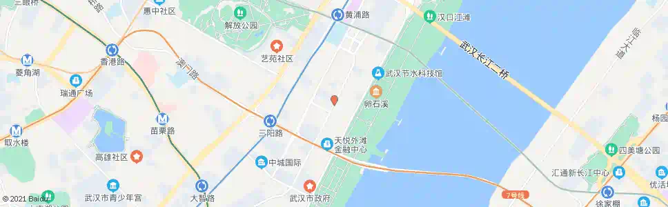 武汉胜利街六合路_公交站地图_武汉公交_妙搜公交查询2025