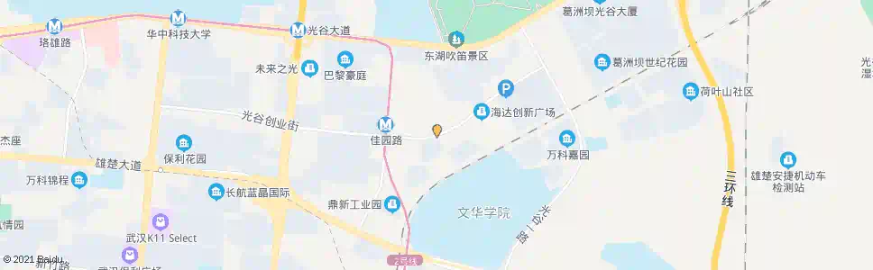 武汉创业街文华路_公交站地图_武汉公交_妙搜公交查询2025