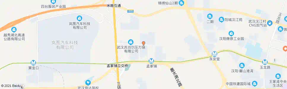 武汉金色一路_公交站地图_武汉公交_妙搜公交查询2025