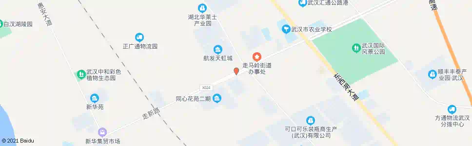 武汉走新路革新大道口_公交站地图_武汉公交_妙搜公交查询2025