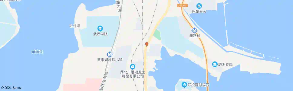 武汉武昌大道柏木岭_公交站地图_武汉公交_妙搜公交查询2025