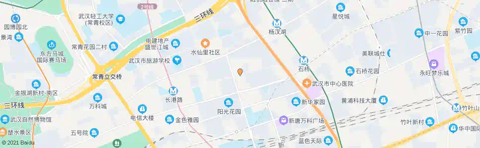 武汉常青五路杨汊湖小区_公交站地图_武汉公交_妙搜公交查询2025