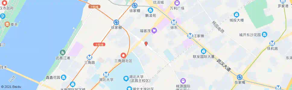 武汉秦园中路友谊大道口_公交站地图_武汉公交_妙搜公交查询2025