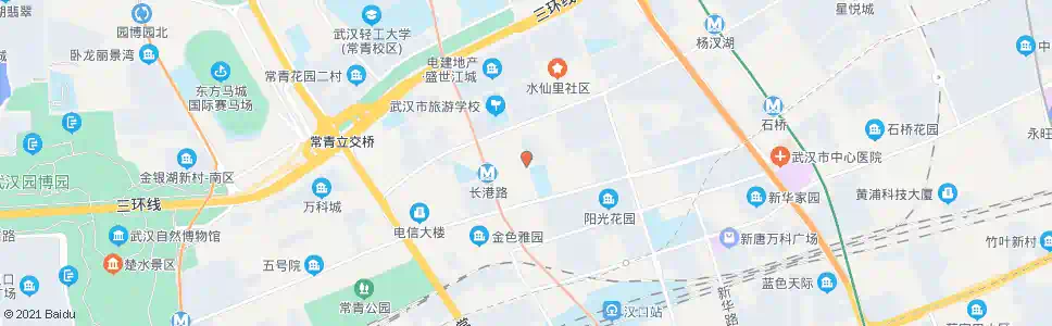 武汉新湾三路常青五路口_公交站地图_武汉公交_妙搜公交查询2025