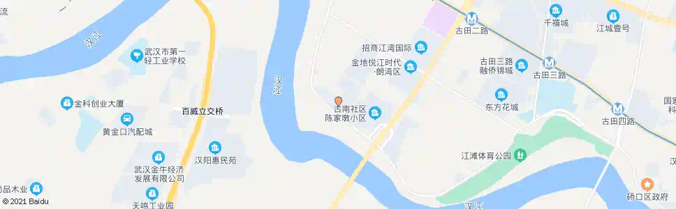 武汉沿河大道罗家墩新寓_公交站地图_武汉公交_妙搜公交查询2025