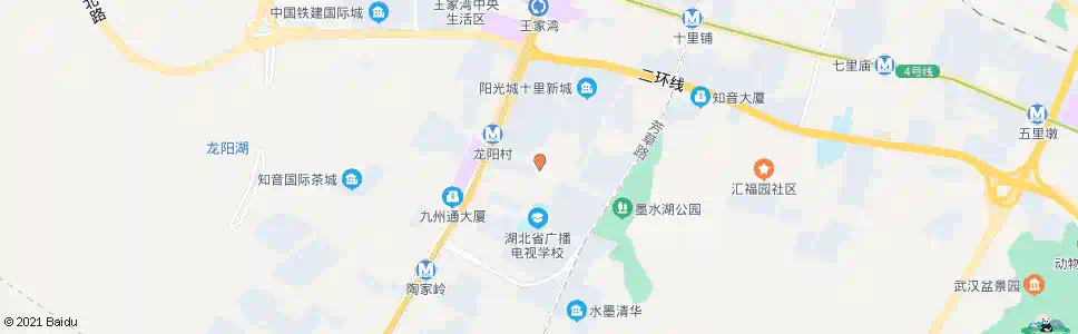 武汉星火路十升二路_公交站地图_武汉公交_妙搜公交查询2025