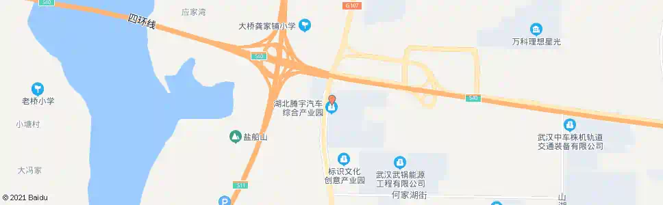 武汉江夏大道华泰_公交站地图_武汉公交_妙搜公交查询2025
