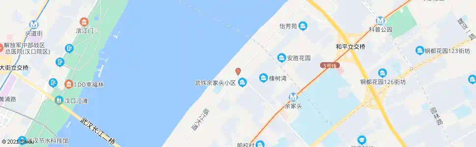 武汉临江大道铁机路_公交站地图_武汉公交_妙搜公交查询2025