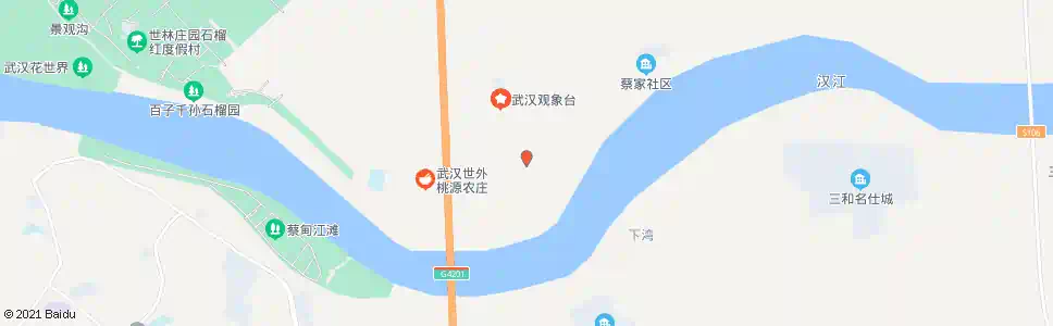 武汉慈惠街丁家台_公交站地图_武汉公交_妙搜公交查询2025