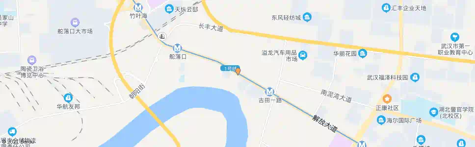 武汉工农路联农路_公交站地图_武汉公交_妙搜公交查询2025