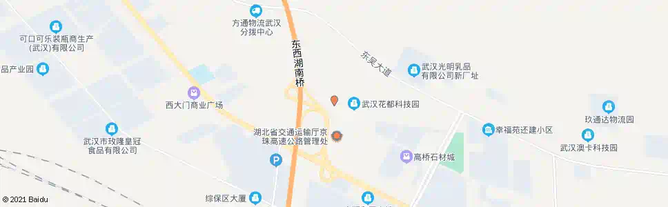 武汉田园大道高桥管委会_公交站地图_武汉公交_妙搜公交查询2025