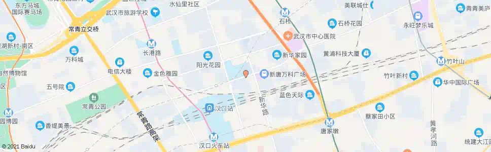 武汉常青一路武汉一中_公交站地图_武汉公交_妙搜公交查询2025