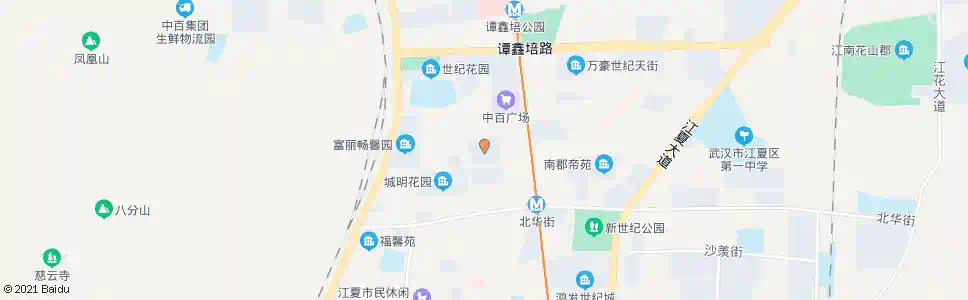 武汉宏德家园_公交站地图_武汉公交_妙搜公交查询2025