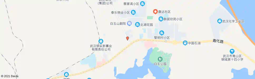 武汉白玉路白玉山_公交站地图_武汉公交_妙搜公交查询2025