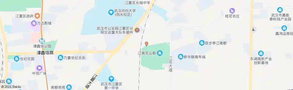 武汉江夏大道普安塘_公交站地图_武汉公交_妙搜公交查询2025