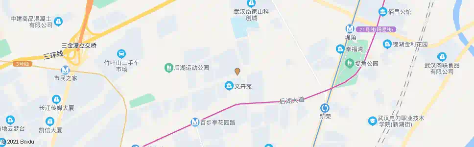 武汉幸福路百步亭路口_公交站地图_武汉公交_妙搜公交查询2025
