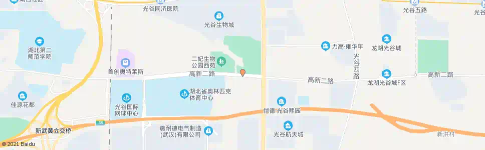 武汉光谷三路高新二路_公交站地图_武汉公交_妙搜公交查询2025