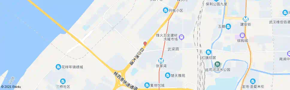 武汉白沙洲大道乔木湾_公交站地图_武汉公交_妙搜公交查询2025