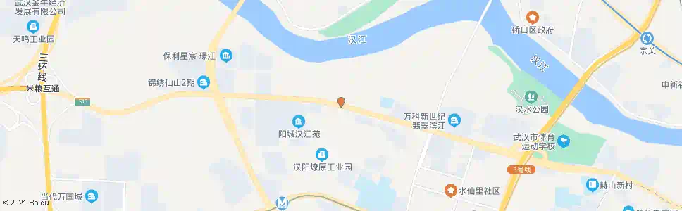 武汉琴台大道琴断口_公交站地图_武汉公交_妙搜公交查询2025