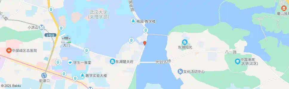 武汉卓刀泉北路风光村_公交站地图_武汉公交_妙搜公交查询2025