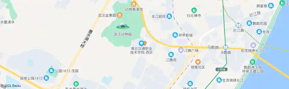 武汉江堤中路下马湖_公交站地图_武汉公交_妙搜公交查询2025