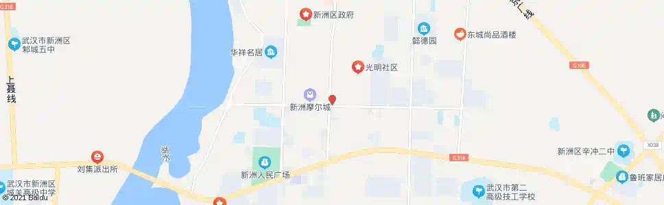 武汉新洲大街新华书店_公交站地图_武汉公交_妙搜公交查询2025