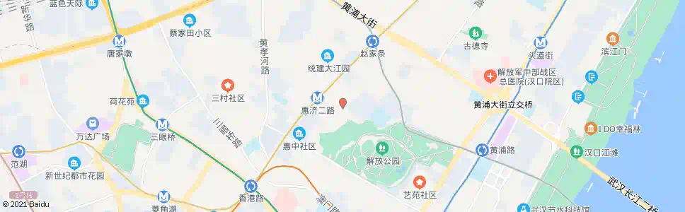 武汉惠济路惠济三路_公交站地图_武汉公交_妙搜公交查询2025