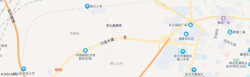 武汉西寺大道万家塆_公交站地图_武汉公交_妙搜公交查询2025